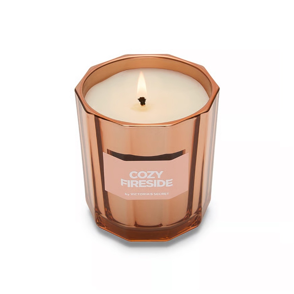 Victoria's Secret Cozy Fireside Candle - Warm Copper